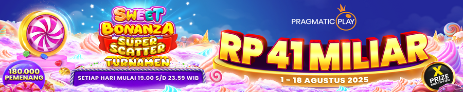 Promotion-Sweet Bonanza Super Scatter & Gates of Olympus Super Scatter Turnamen Harian